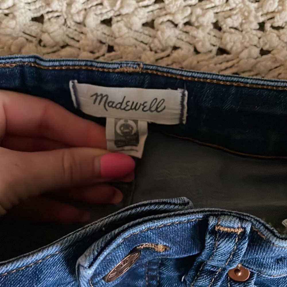 👖 Madewell Curvy 10” High Rise Skinny Jean in Sussex Wash 👖 - Picture 5 of 8